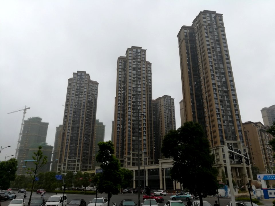 High buildings in Meixi Lake, Changsha, Hunan, China, Picture1