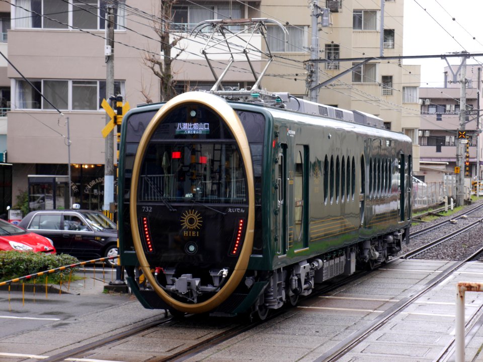 Hiei leaving Shugakuin 20180321