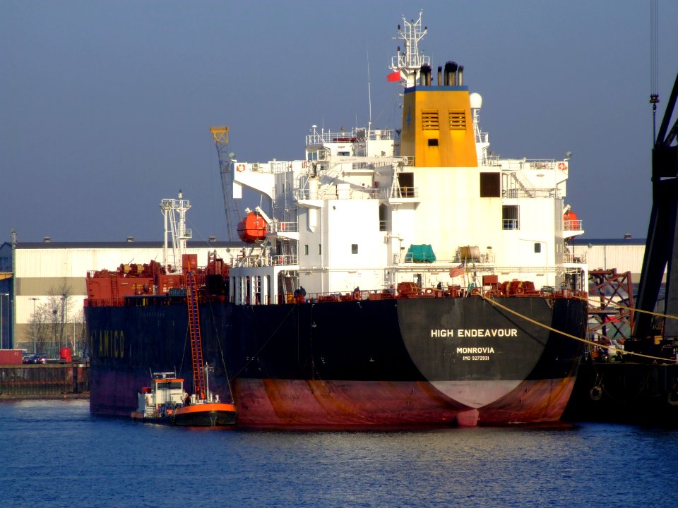 High Endeavour Imo 9272931 Port of Amsterdam 30December2008