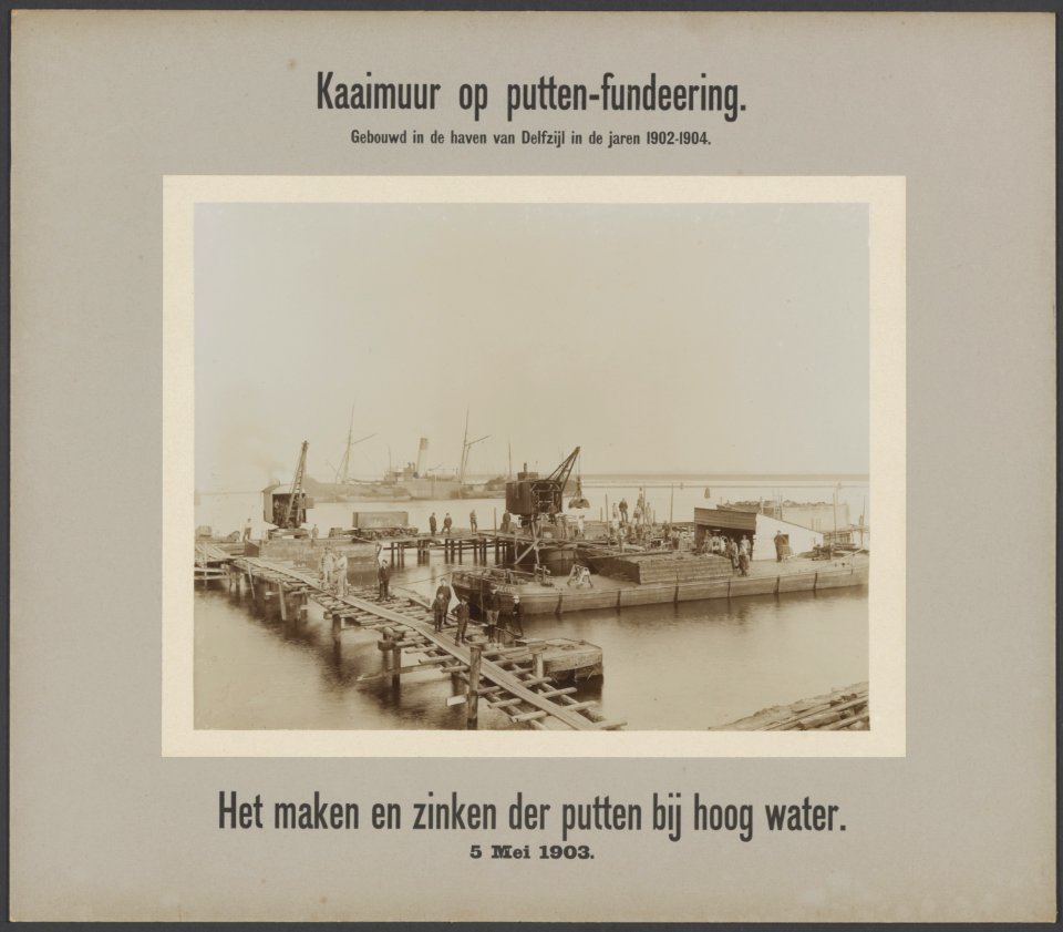 Het maken en zinken der putten bij hoog water, Bestanddeelnr 55