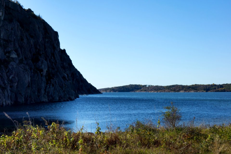 High cliff at Loddebo