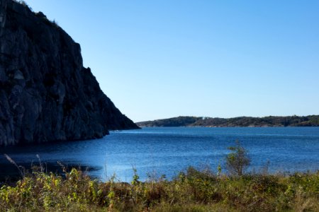 High cliff at Loddebo