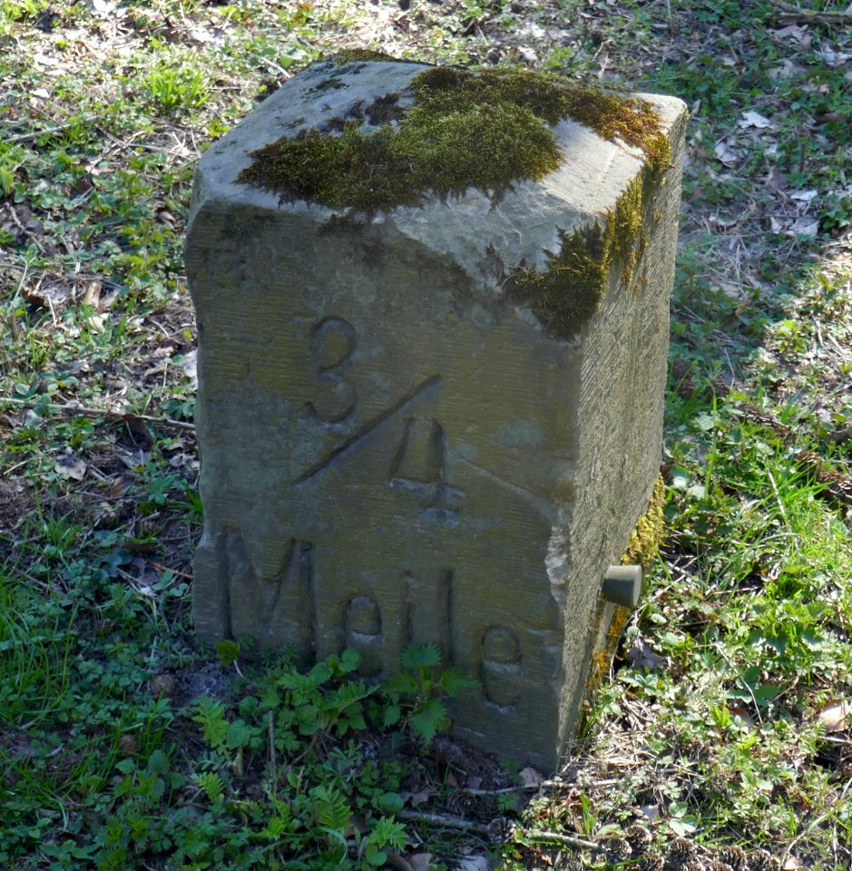 Hiddesen - Meilenstein Lopshorner Allee