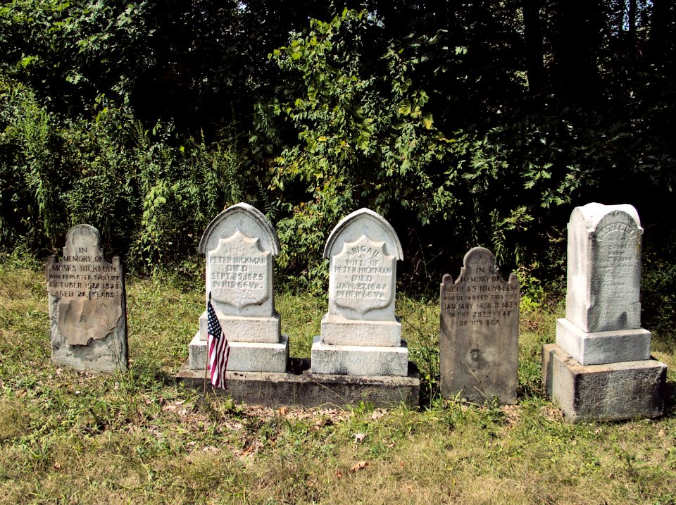 Hickman Family Plot, Bethany Cemetery, 2015-08-30, 01