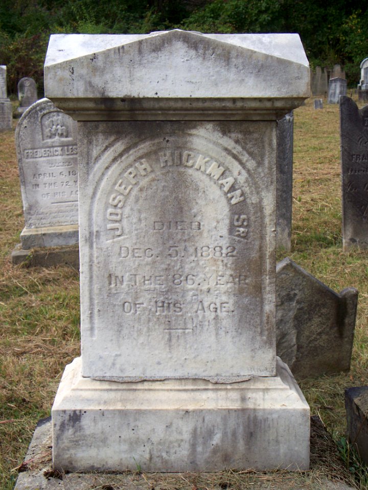Hickman (Joseph Sr.), Bethany Cemetery, 2015-10-09, 01