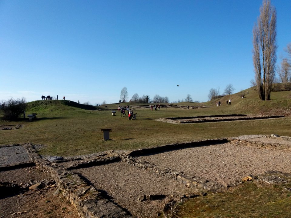 Hières-sur-Amby - Site de Larina - Vestiges 01