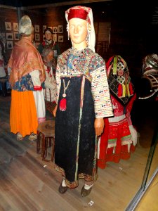Hevaa, Ingria, 1892 - Finnic dress - Museum of Cultures (Helsinki) - DSC04815