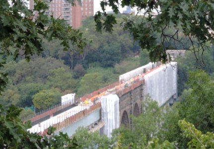 High Bridge repair work Sep 2014 jeh