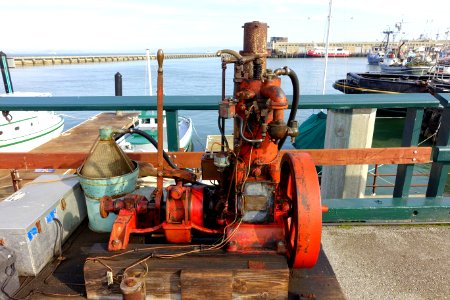 Hicks Engine Sure!, Model H, No. 9019, 8 HP, Yuba Manufacturing Company, San Francisco, USA - Hercules - Hyde Street Pier - San Francisco, CA DSC02294