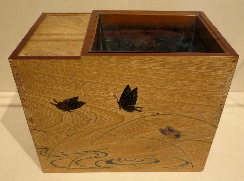 Hibachi chest with small brazier and draws, Taisho, Honolulu Museum of Art