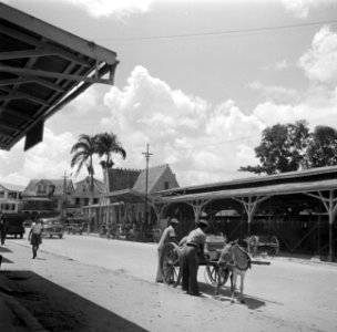 Het station op de Heiligeweg in Paramaribo, Bestanddeelnr 252-6062