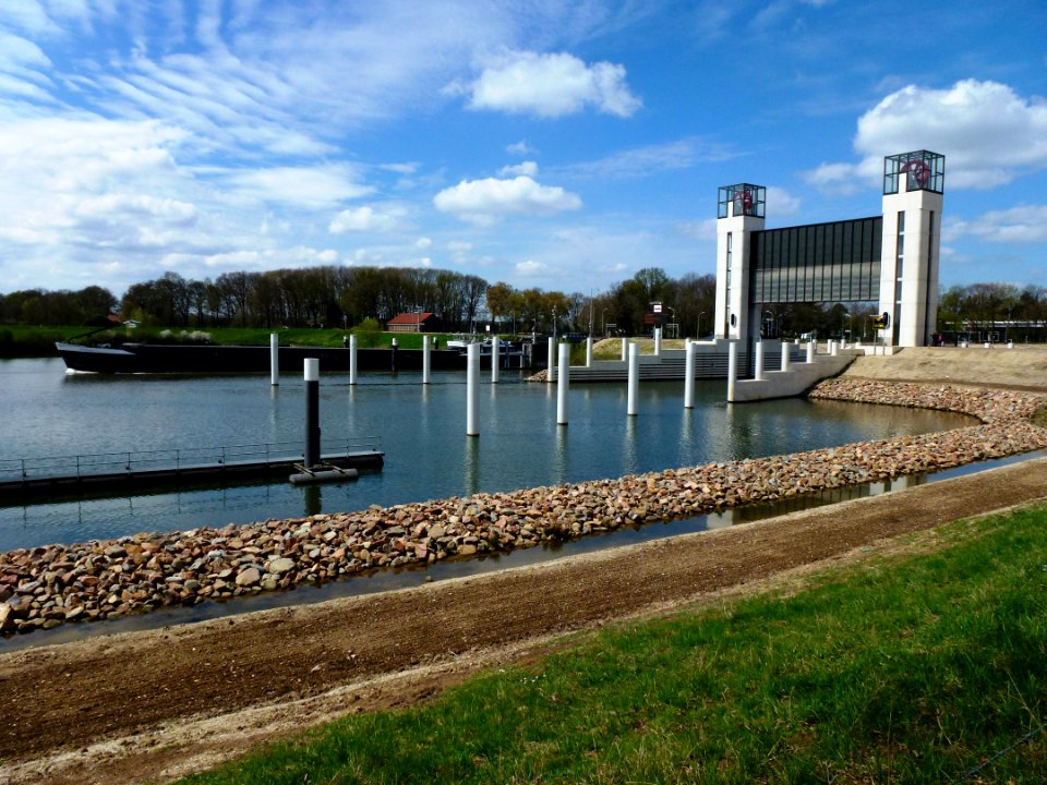 Heumen, nieuwe sluis 07 van zuiden gezien