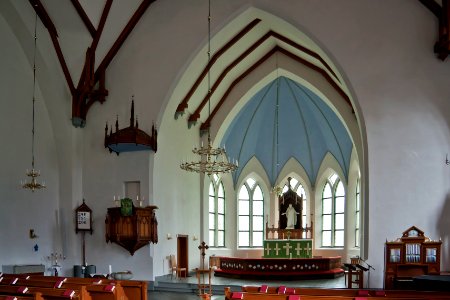 Hidinge nya kyrka - interiör 3