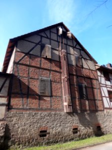Heuaufzug in Thälendorf 1