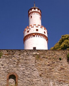 Medieval tower architecture photo