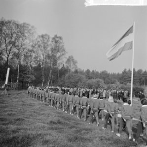 Het Sportcentrum bij Arnhem officieel ingewijd door voorzitter jhr mr A Feith, Bestanddeelnr 915-7114