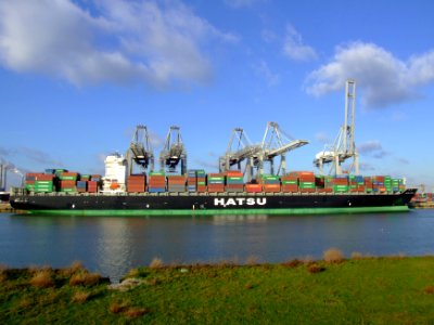 Hatsu Crystal p8, at the Amazone harbour, Port of Rotterdam, Holland 25-Jan-2007