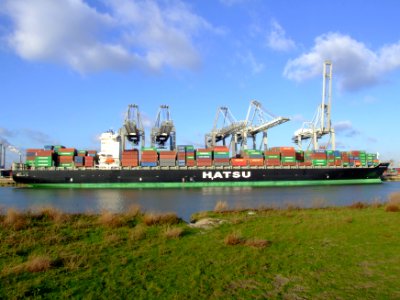 Hatsu Crystal p7, at the Amazone harbour, Port of Rotterdam, Holland 25-Jan-2007