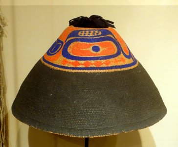 Hat, Nootka, 1881 - Ethnological Museum, Berlin - DSC01073