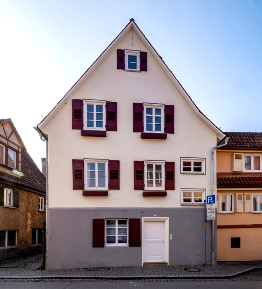 Haus 21 in der Jakobsgasse in Tübingen 2019