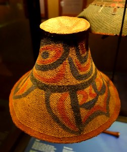 Hat, Nuu-chah-nulth (Nootka), British Columbia, Canada, c. 1904, No. 1904.19.0186 - Etnografiska museet - Stockholm, Sweden - DSC01088