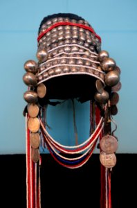 Hat, Loimi Akha people, Northern Thailand, collected in 1986 - Ethnological Museum, Berlin - DSC01388