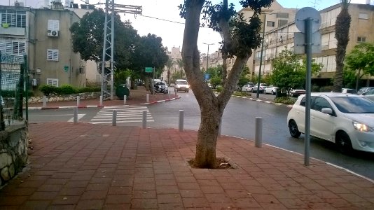 Hayarden-street-crossroad-with-mishmar-hayarden-st-october-9-2015