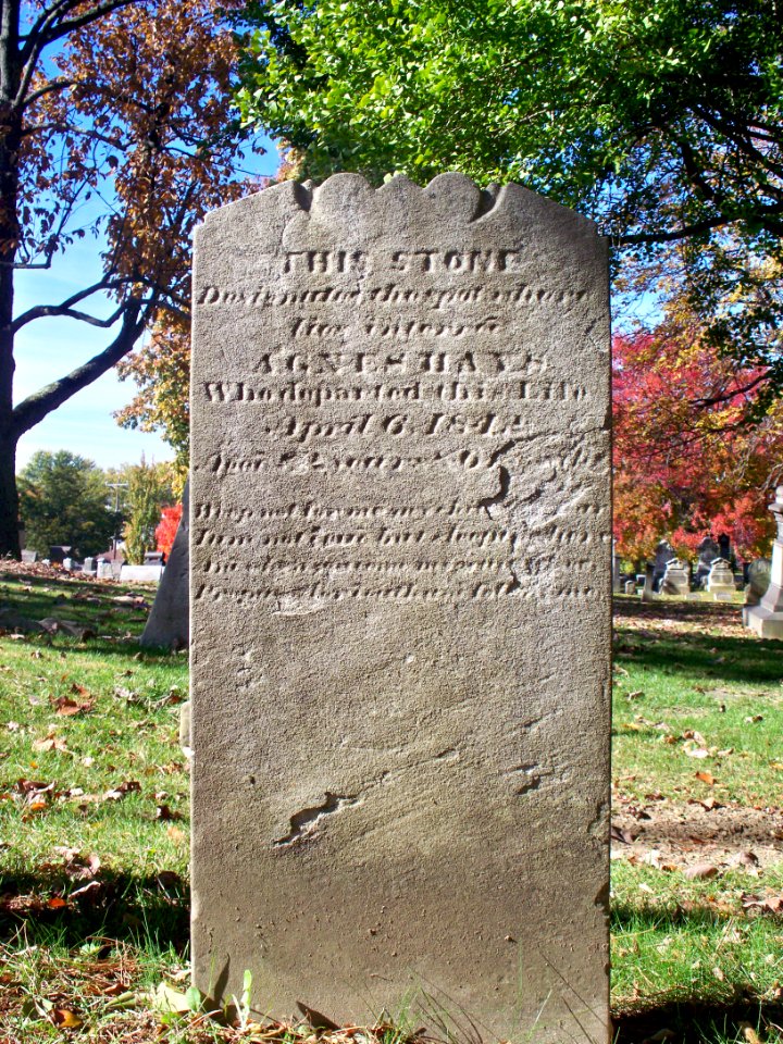 Hays (Agnes), Lebanon Church Cemetery, 2015-10-23, 01