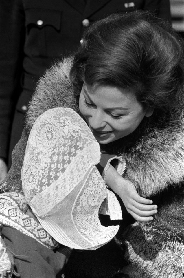 Haya Harareet, hoofdrolvertolkster, in de rol van Esther, in de film Ben Hur, , Bestanddeelnr 911-6564