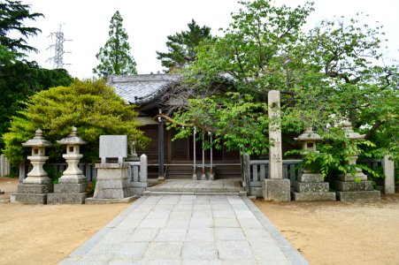 Hayashi-jinja (Akashi), haiden