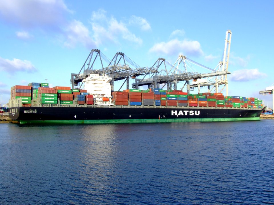 Hatsu Crystal p4, at the Amazone harbour, Port of Rotterdam, Holland 25-Jan-2007