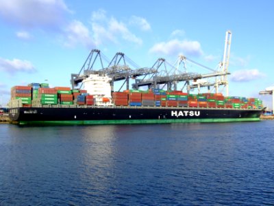 Hatsu Crystal p4, at the Amazone harbour, Port of Rotterdam, Holland 25-Jan-2007