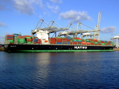 Hatsu Crystal p5, at the Amazone harbour, Port of Rotterdam, Holland 25-Jan-2007