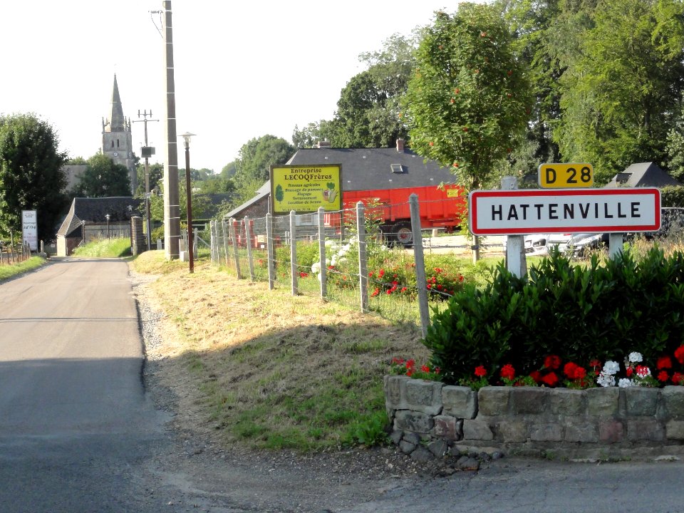 Hattenville (Seine-Mar.) entrée