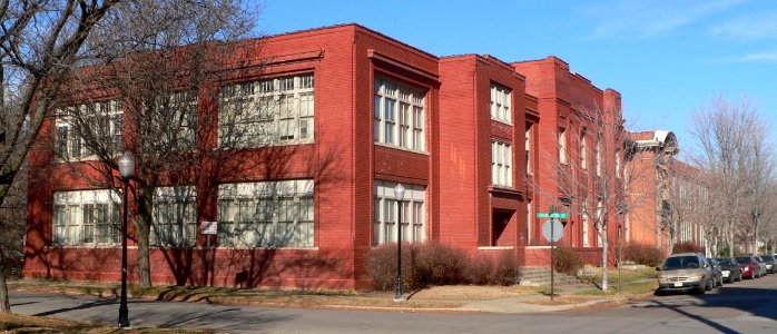 Hayward School (Lincoln, Nebraska) from SE 1