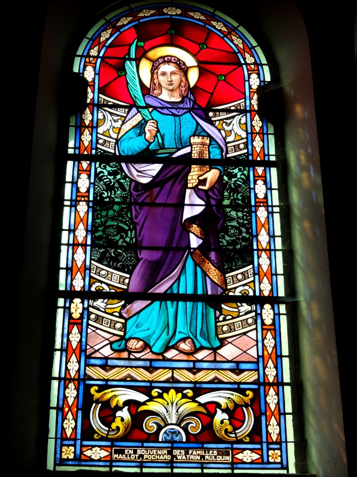 Haudiomont (Meuse) église Saint-Urbain, vitrail 05