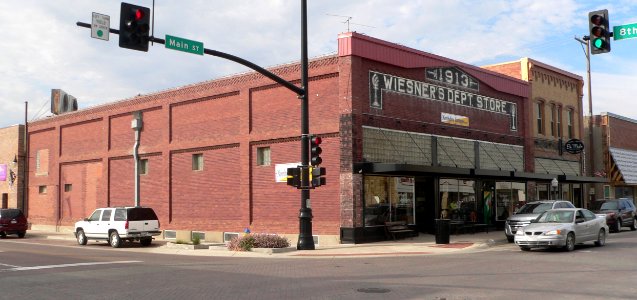 Hays KS, 8 x Main NW corner 1