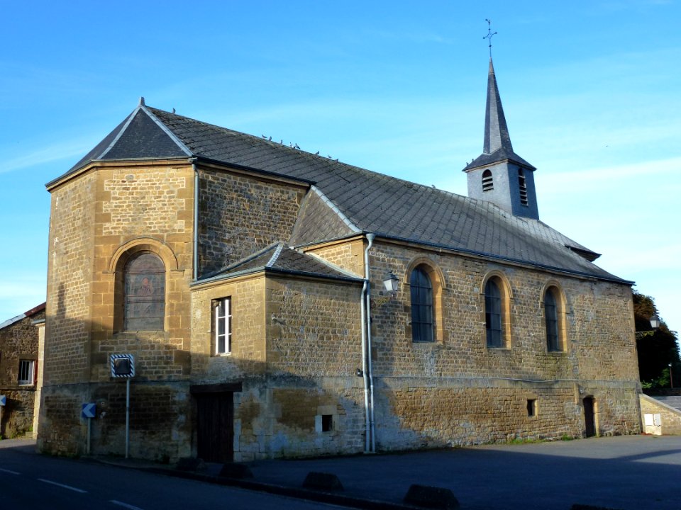 Haudrecy (Ardennes) église, chevet