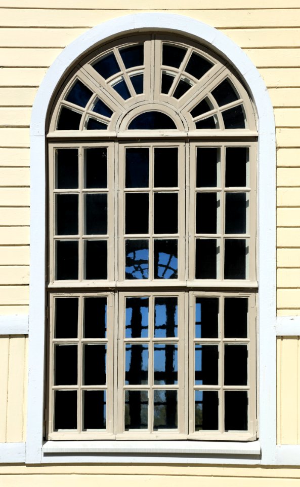 Haukipudas Church Window Oulu 20170611