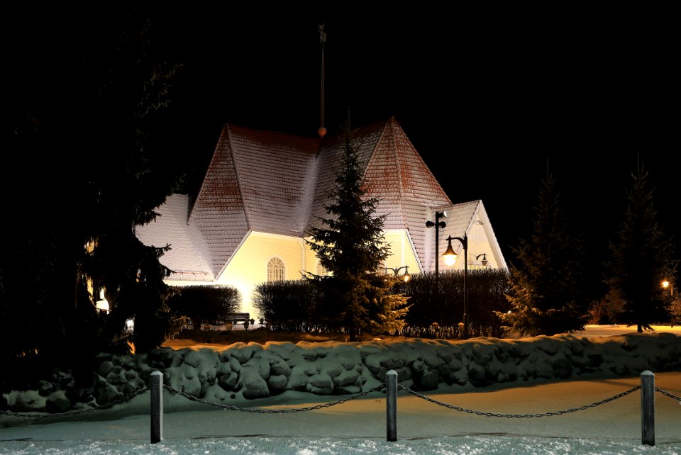 Haukipudas Church Oulu 20161218 01
