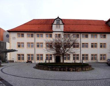 Hauptgebäude des Eichsfeldklinikums in Reifenstein