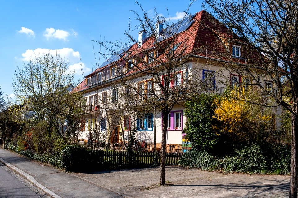 Haus in der Autenriethstraße des Vier-Häuser-Projekts in Tübingen