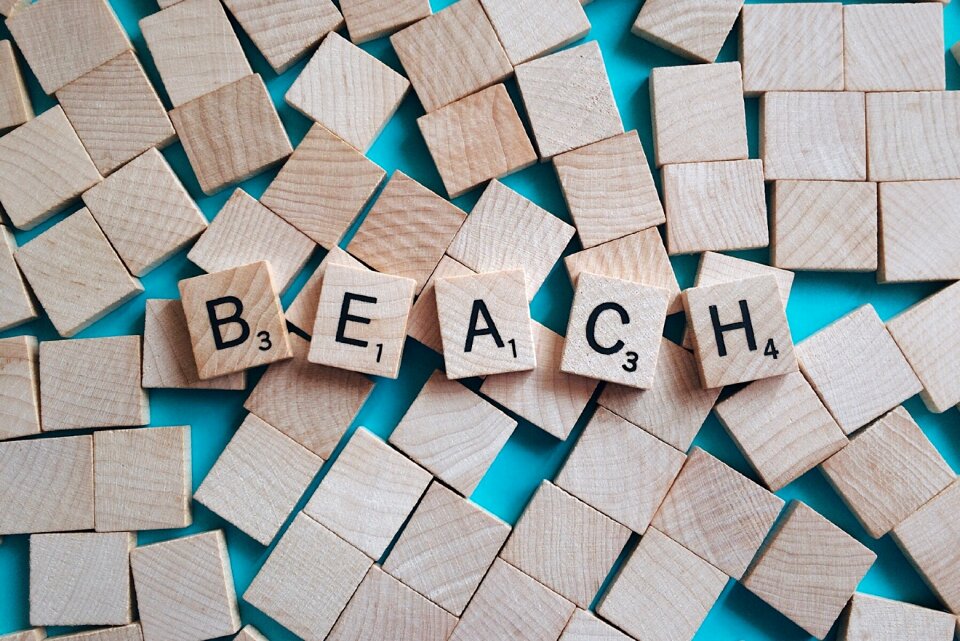 Vacation sand ocean