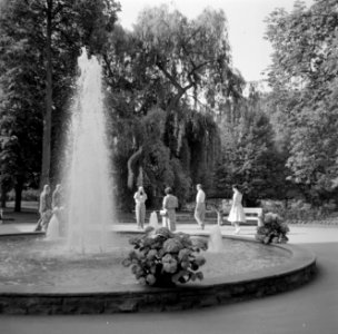 Hauptbrunnen in het Kurpark van Bad Mergentheim, Bestanddeelnr 254-4563