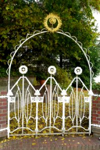 Haus Olbrich gate - Mathildenhöhe - Darmstadt, Germany - DSC05976