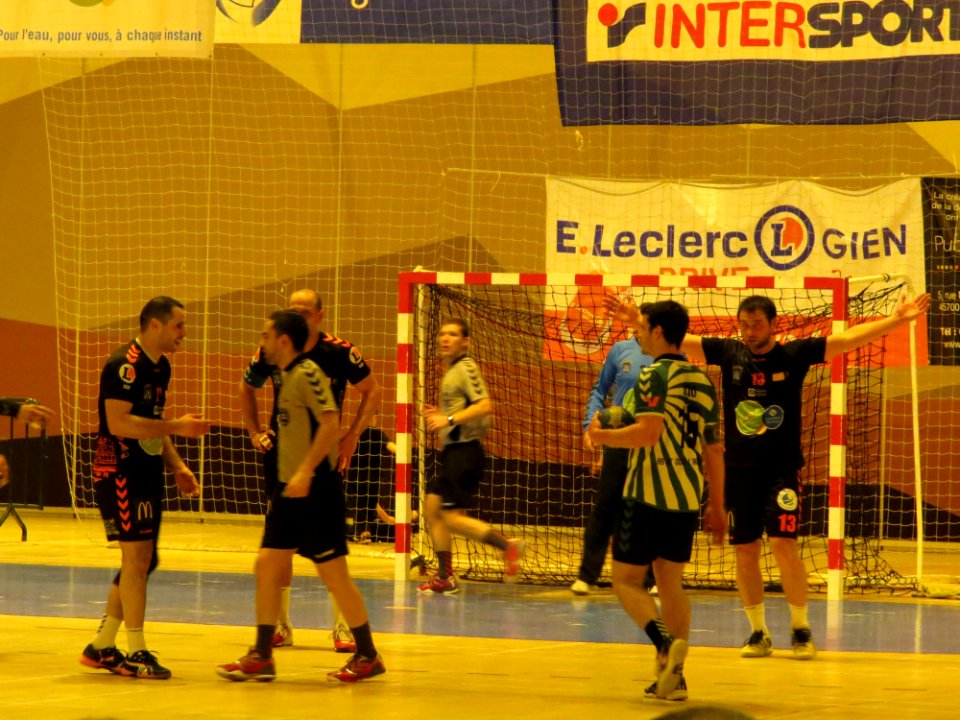 HBC Gien - St Ouen l'Aumone Handball, N1 Hand Masculin, 8 février 2014 - 15