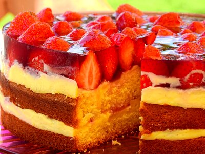Delicious dessert sweet