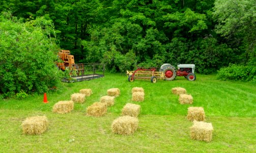 Hay bales - Ashfield, Massachusetts - DSC06466