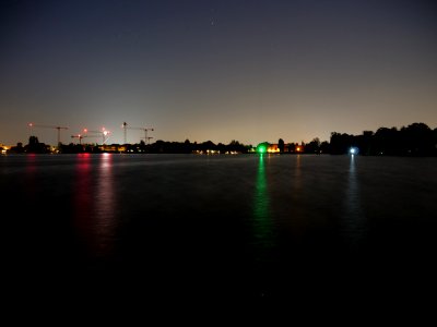 Havel from near zum alten Strandbad at Night 2019-06-07 01