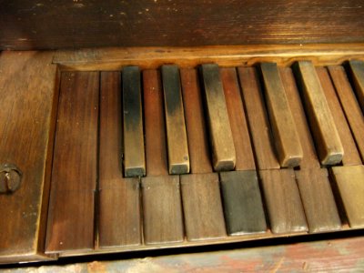 Hausorgel Klaviatur